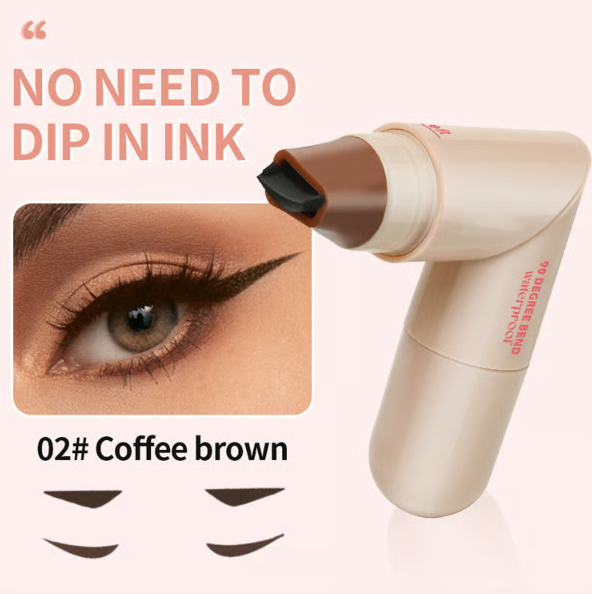 Στυλό Eyeliner με διπλή κεφαλή και περιστρεφόμενο σχεδιασμό